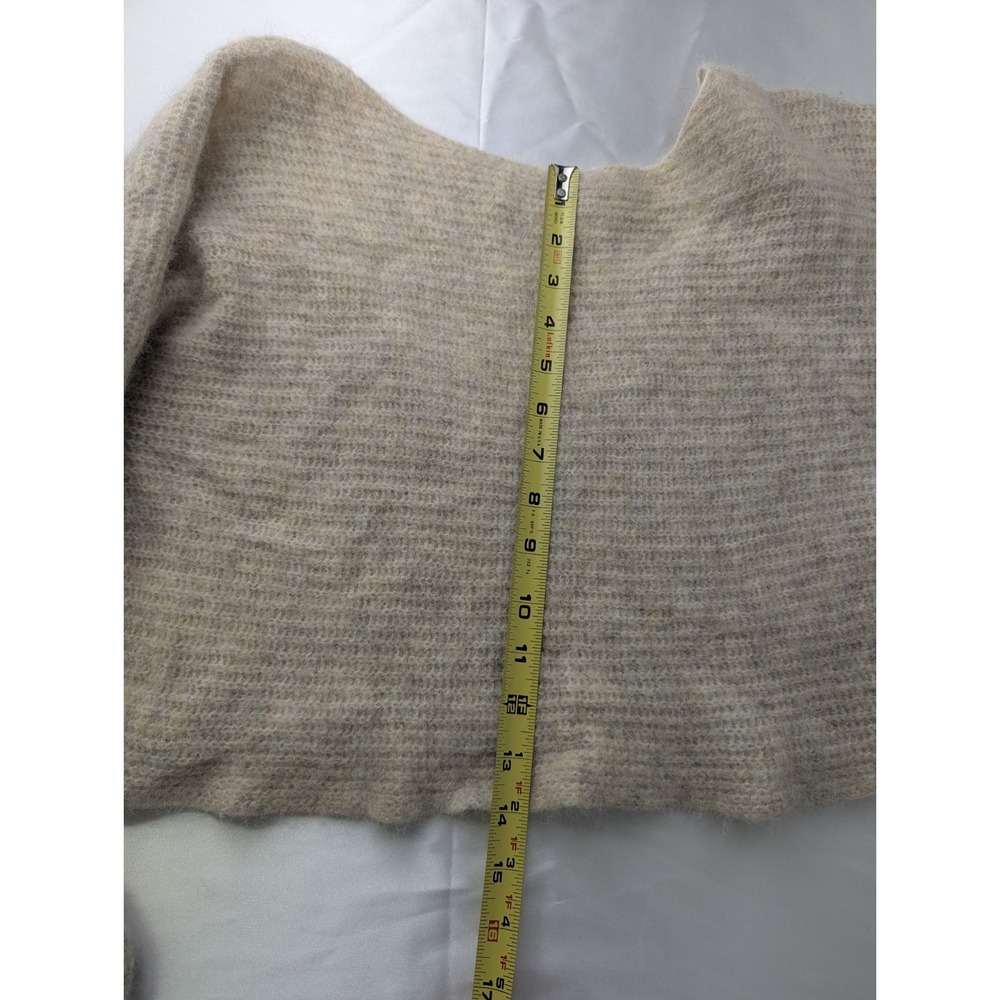 Babaton Aritzia XXS  V-Neck Crop ‎ Alpaca Blend Sweater Oversized - Picture 8 of 8